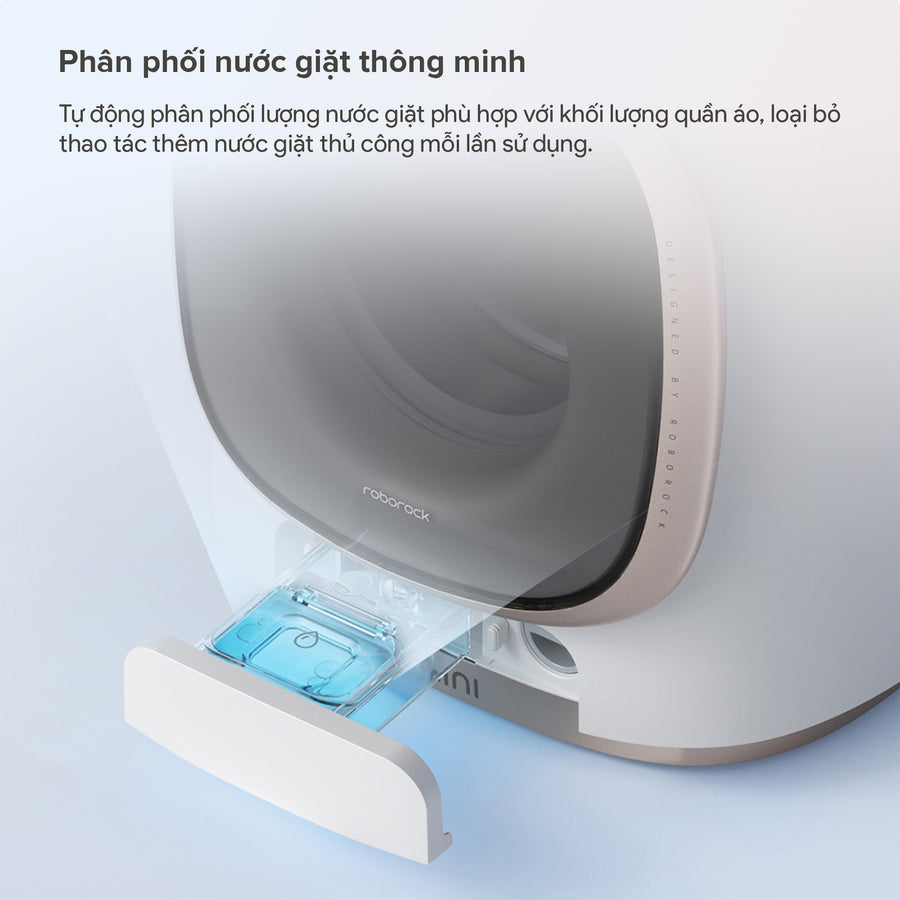 Phân phối nước giặt thông minh - Roborock Zeo Mini