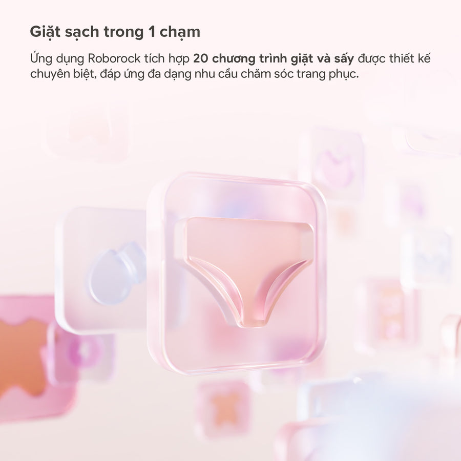Giặt sạch trong 1 chạm - Roborock Zeo Mini