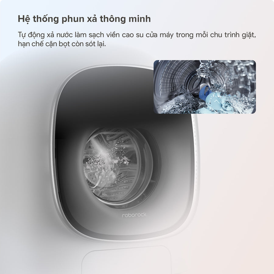 Hệ thống phun xả thông minh - Roborock Zeo Mini