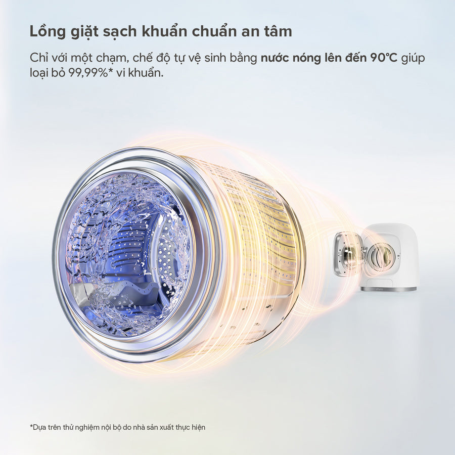 Lồng giặt sạch khuẩn chuẩn an tâm - Roborock Zeo Mini