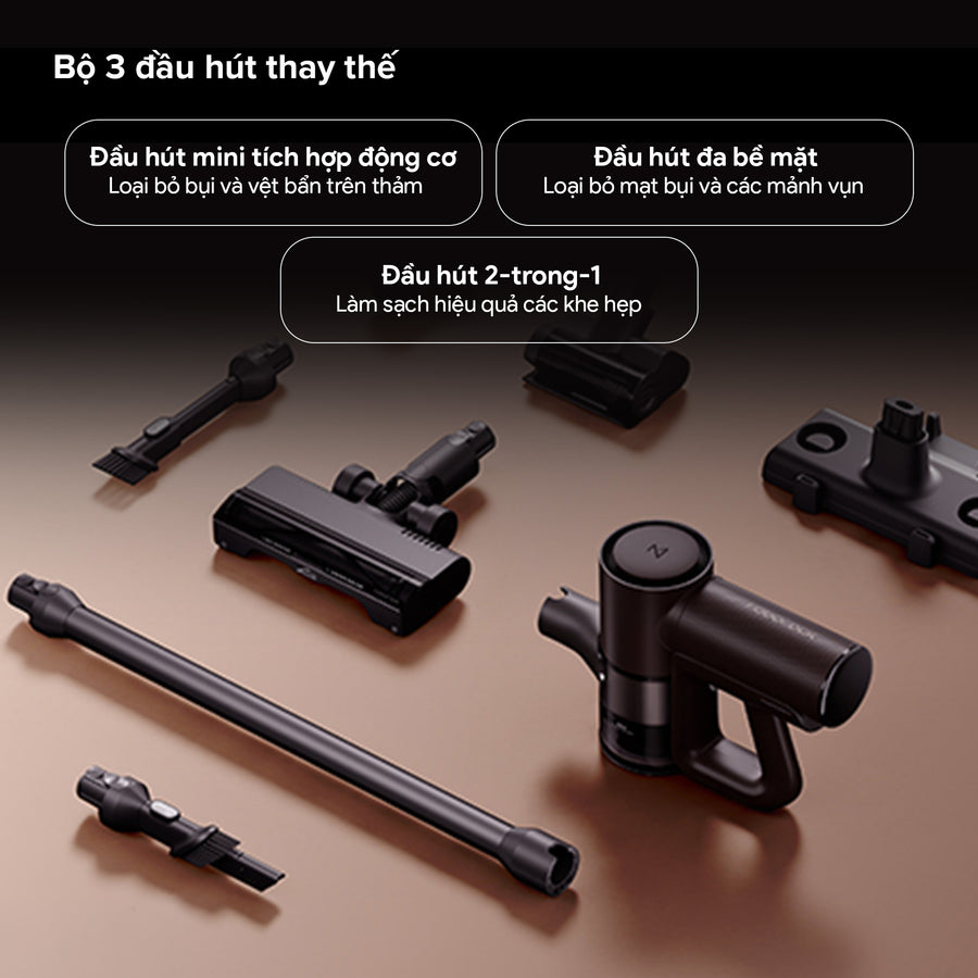 Bộ 3 đầu hút thay thế - Roborock F25 Pro Steam Gen 2 Combo