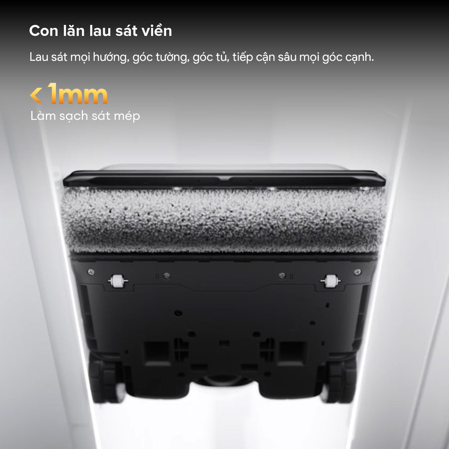 Con lăn lau sát viền - Roborock F25 Steam