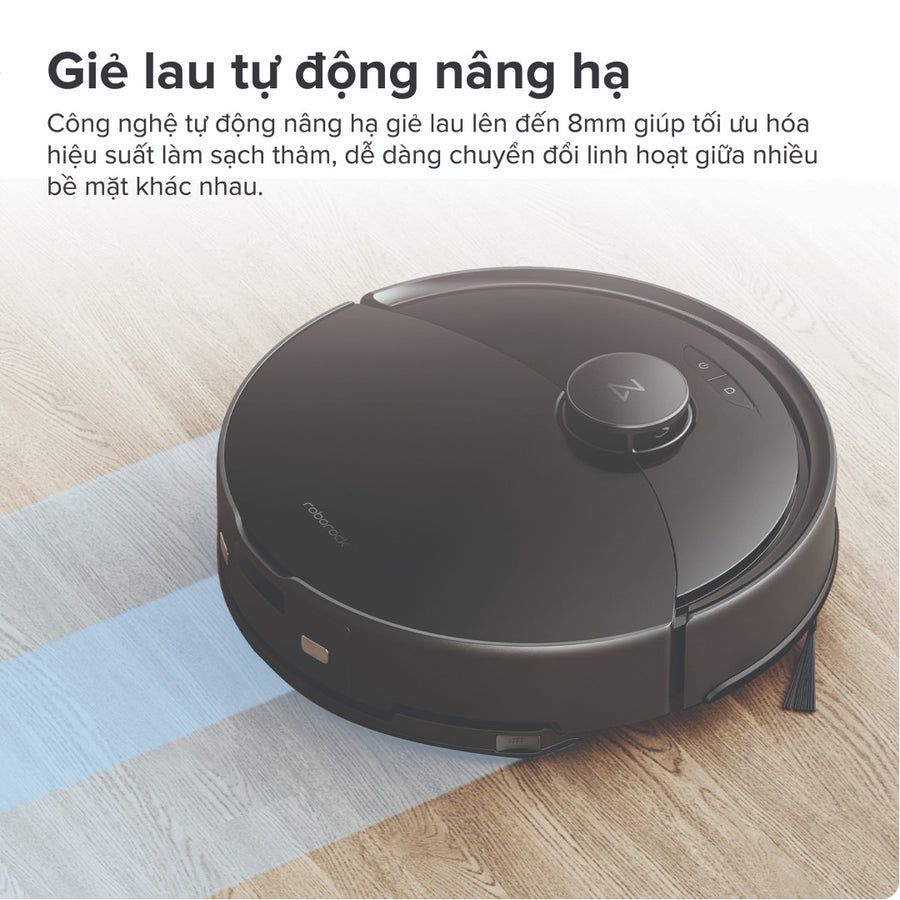 Giẻ lau tự động nâng hạ - Roborock Q10 PF+