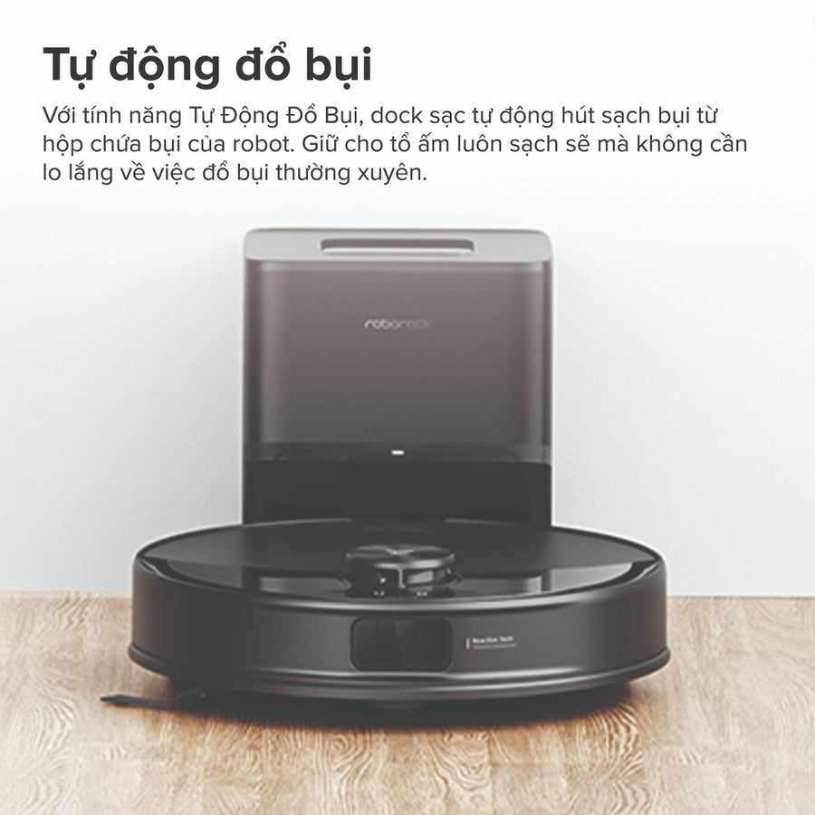 Tự động đổ bụi - Roborock Q10 PF+