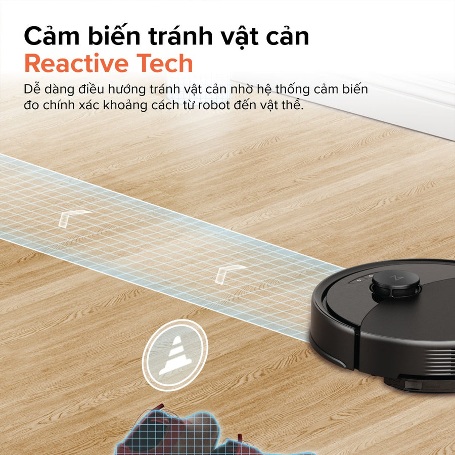 Cảm biến tránh vật cản Reactive Tech - Roborock Q10 VF
