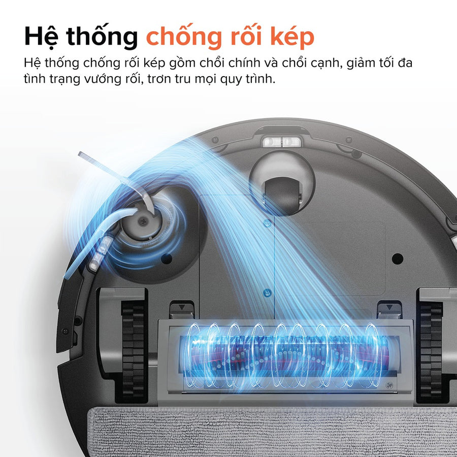 Hệ thống chống rối kép - Roborock Q7 TF+