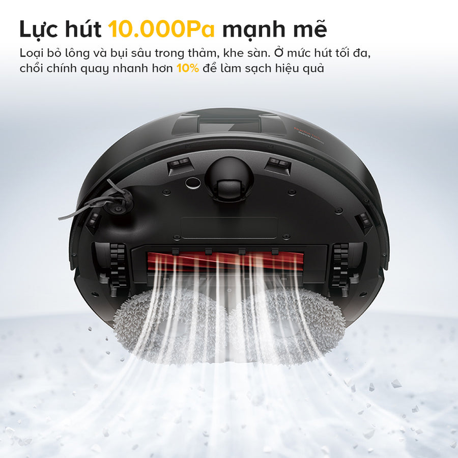 Lực hút 10.000Pa mạnh mẽ - Roborock QR 798