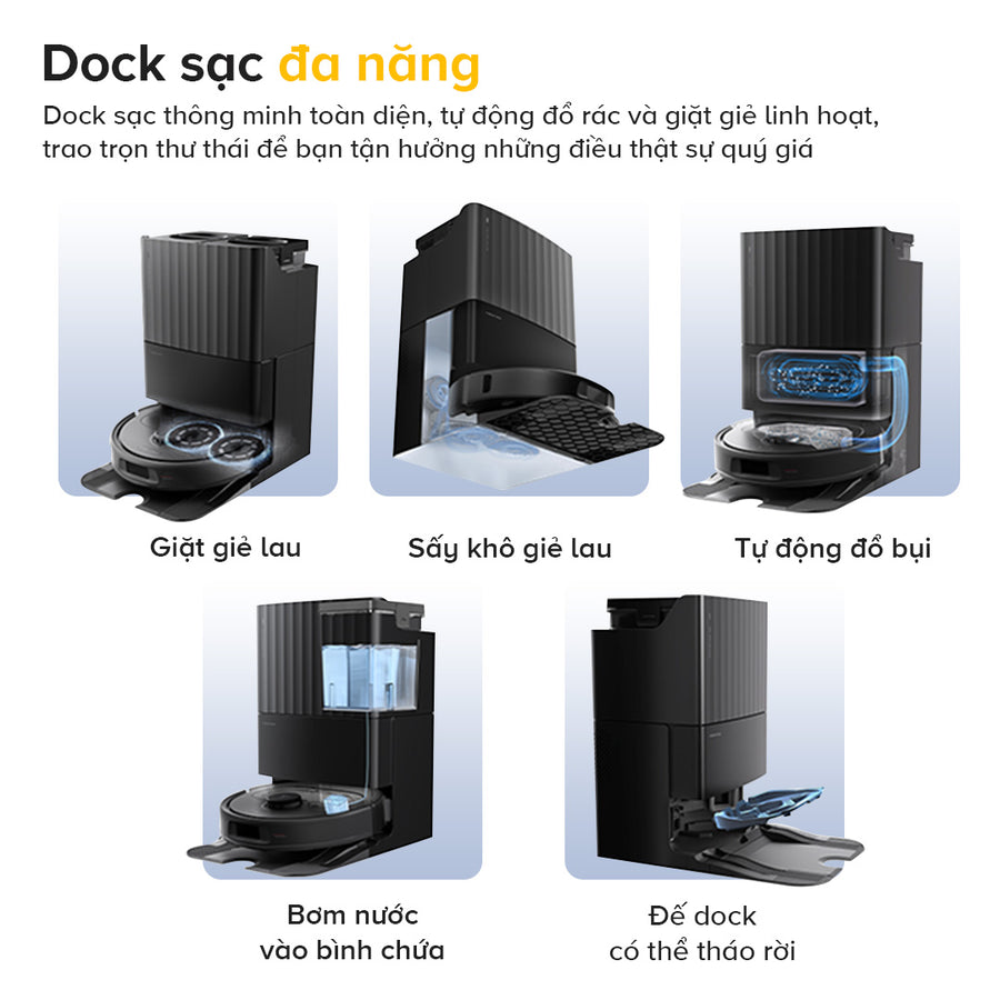 Dock sạc đa năng - Roborock QR 798