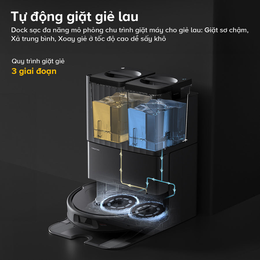 Tự động giặt giẻ lau - Roborock QR 798