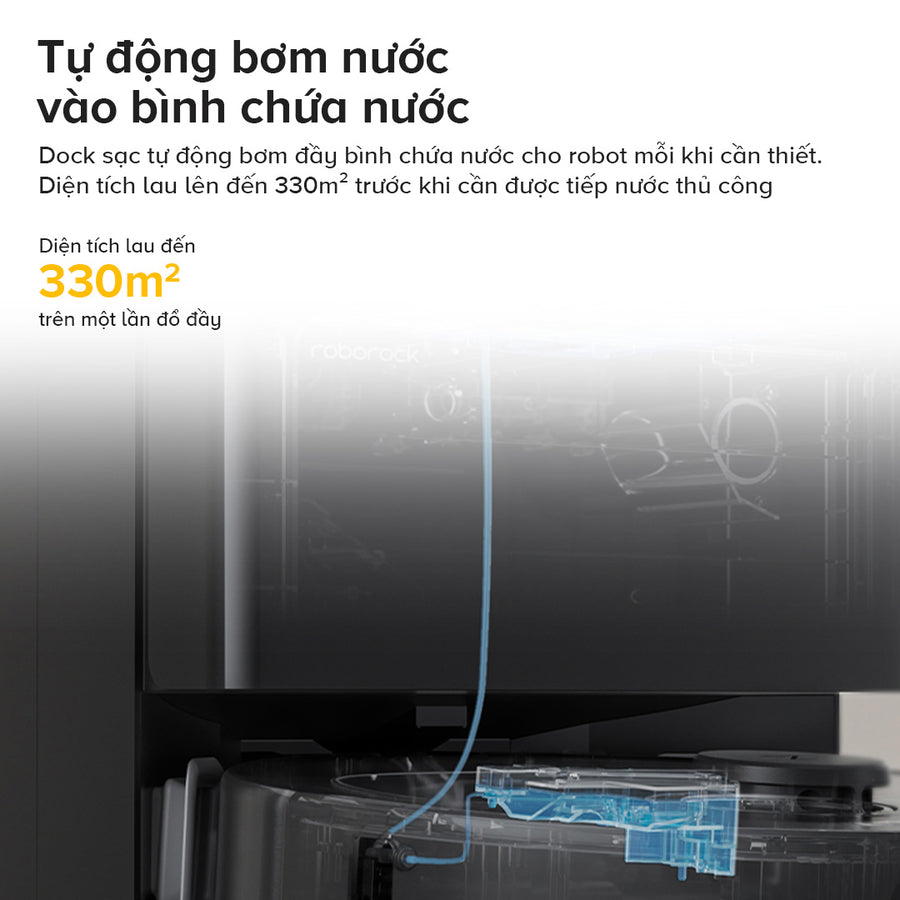 Tự động bơm nước vào bình chứa nước - Roborock QR 798