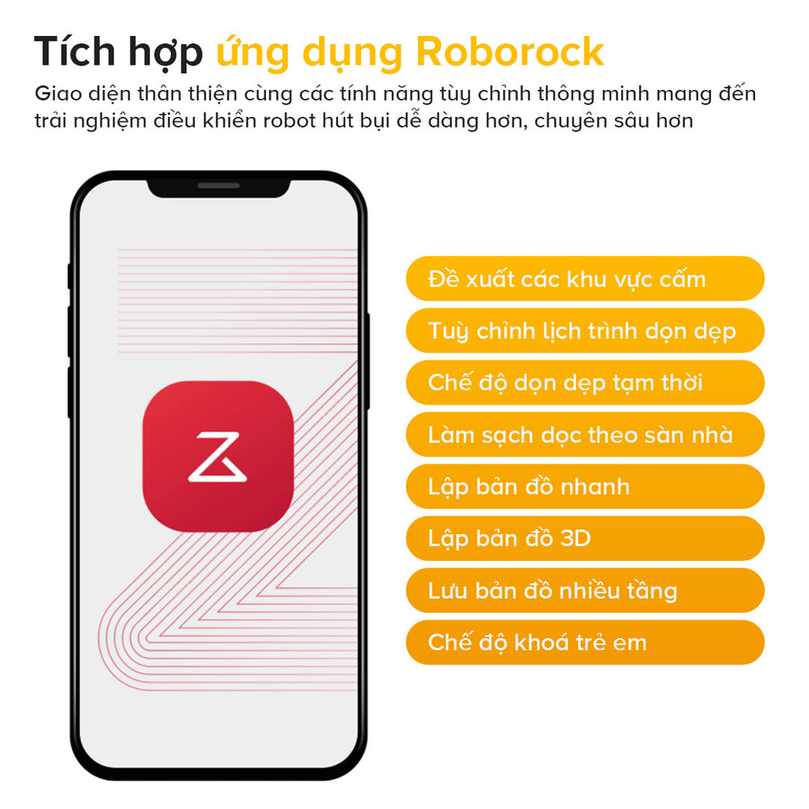Tích hợp ứng dụng Roborock - Roborock QR 798