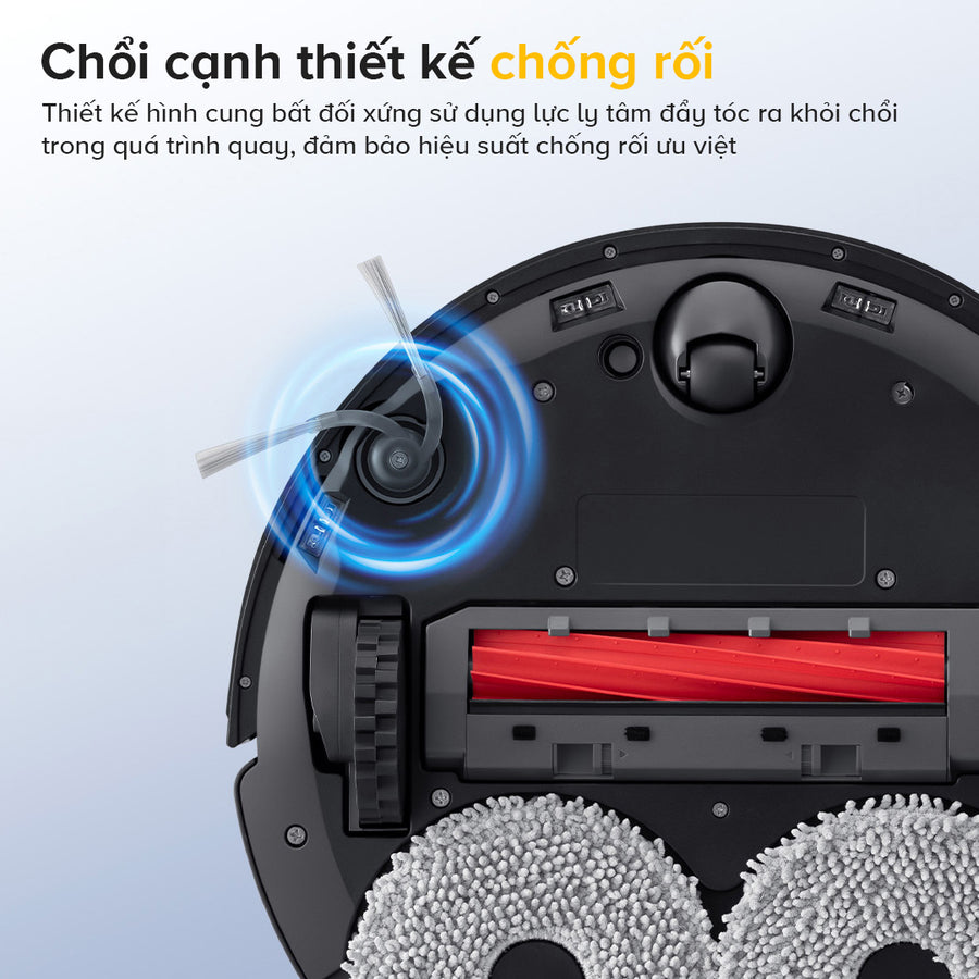Chổi cạnh thiết kế chống rối - Roborock QR 798