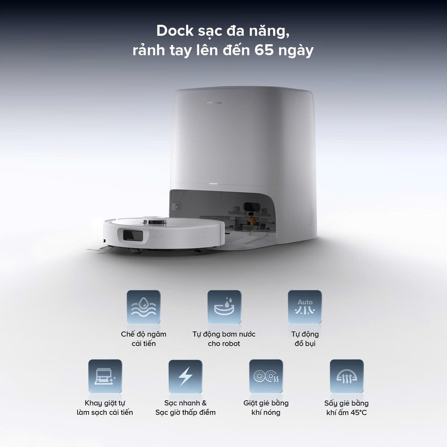 Dock sạc đa năng - Roborock Qrevo 2 Pro