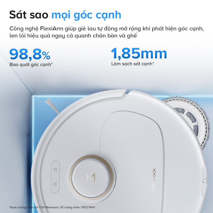 Sát sao mọi góc cạnh - Roborock Qrevo 5AE