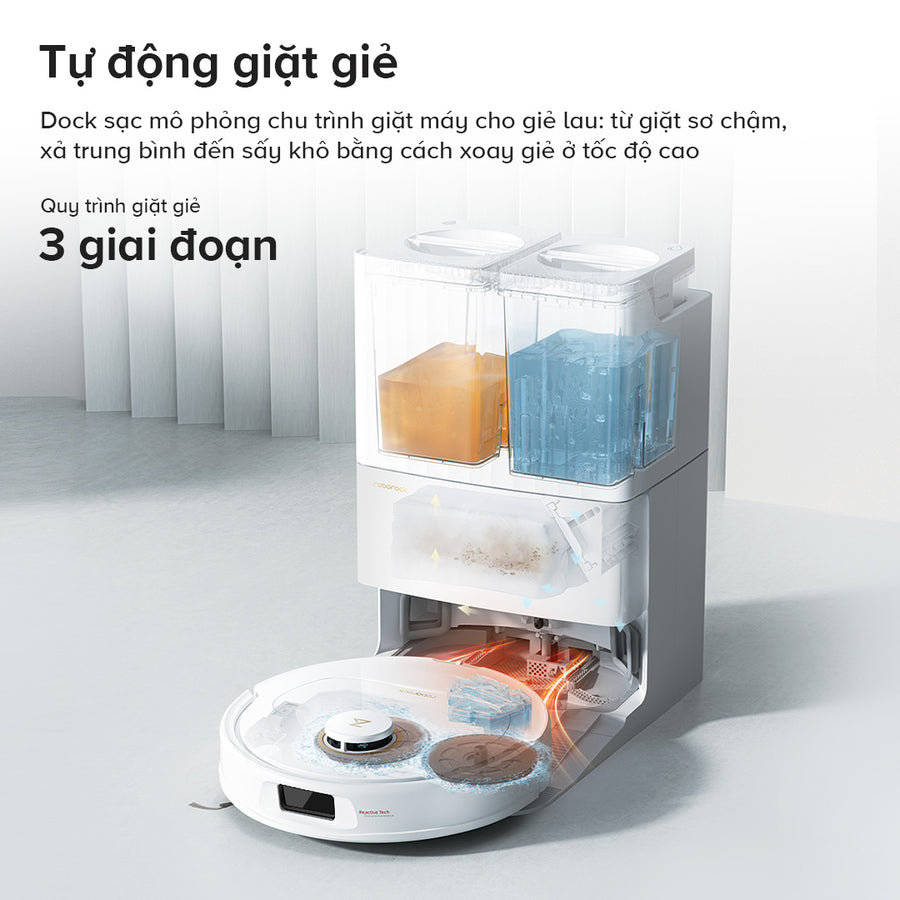 Tự động giặt giẻ - Roborock Qrevo C Pro