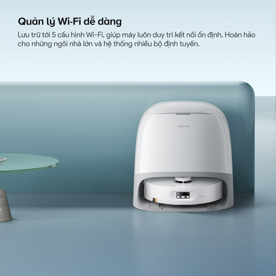 Quản lý Wi-Fi dễ dàng - Roborock Qrevo Curv 2 Flow