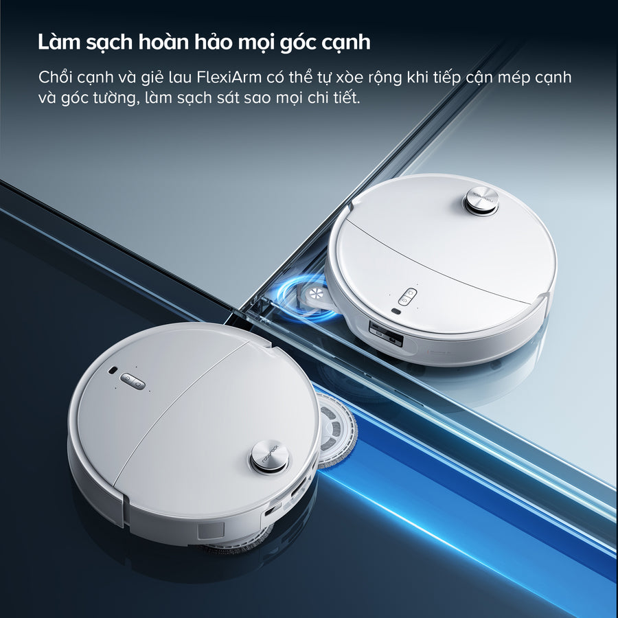 Làm sạch hoàn hảo mọi góc cạnh - Roborock Qrevo Curv 2 Pro