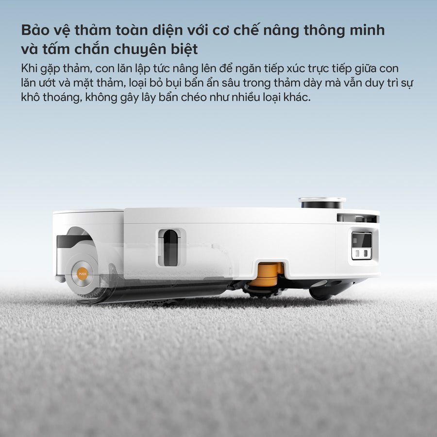 Bảo vệ thảm toàn diện - Roborock Qrevo Edge 2 Flow