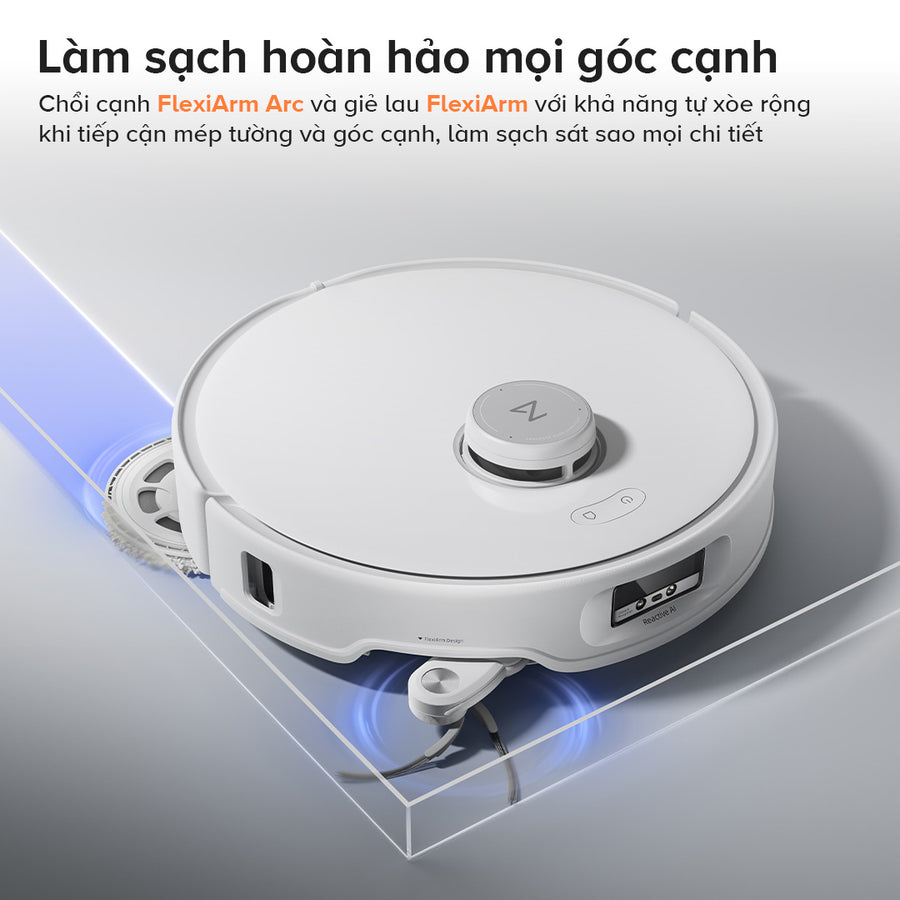 Làm sạch hoàn hảo mọi góc cạnh - Roborock Qrevo Edge 5V1