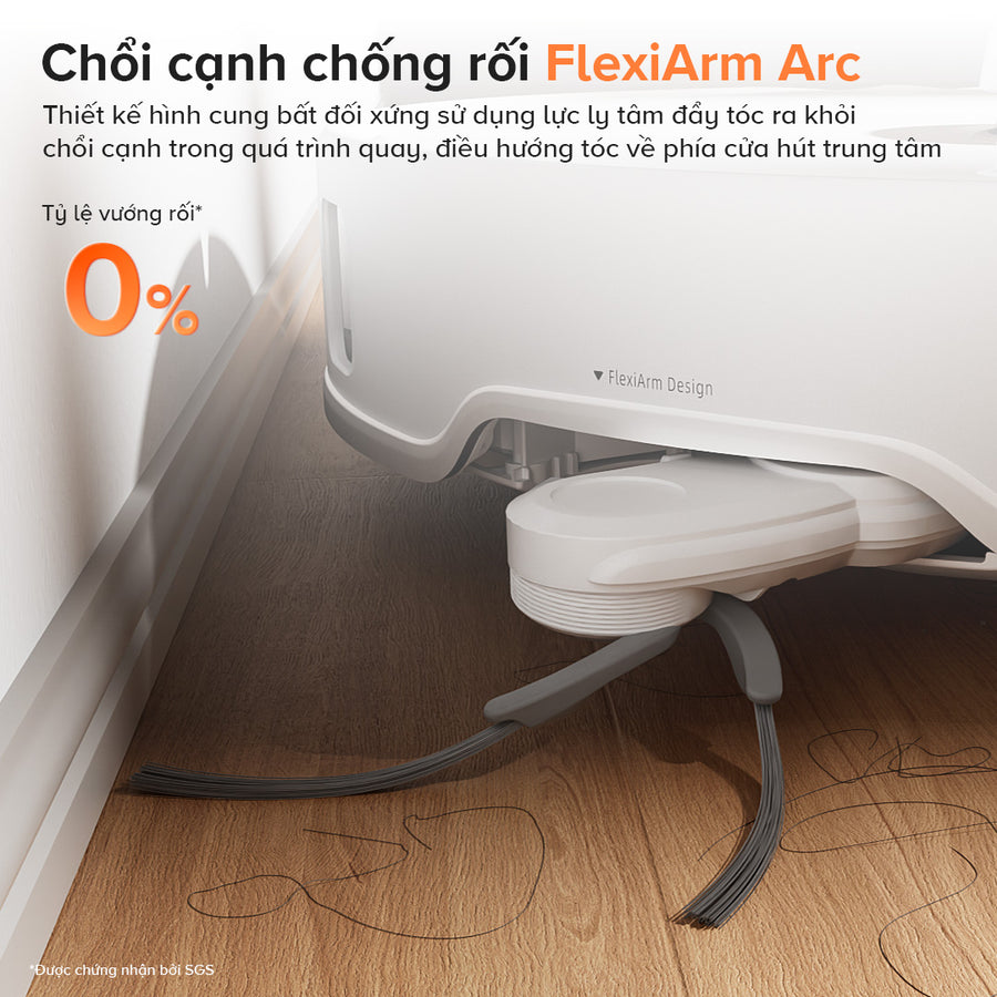 Chổi cạnh chống rối FlexiArm Arc - Roborock Qrevo Edge 5V1