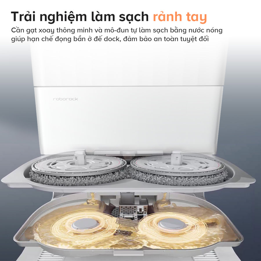 Trải nghiệm làm sạch rảnh tay - Roborock Qrevo Edge 5V1