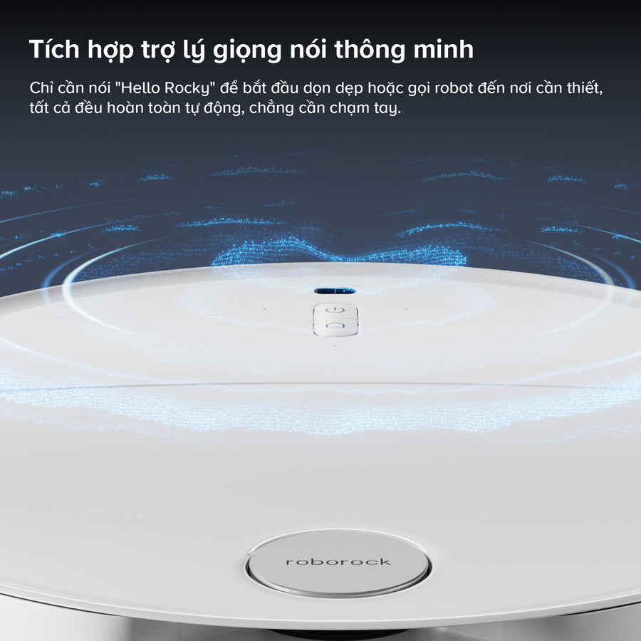Tích hợp trợ lý giọng nói thông minh - Roborock Qrevo EdgeT