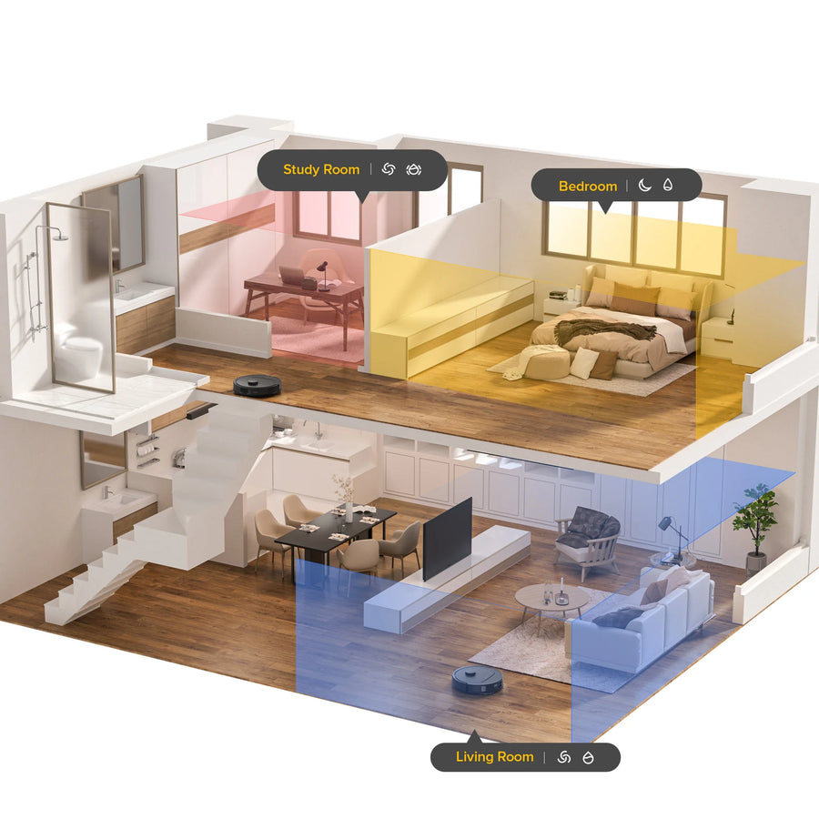 Công Nghệ SmartPlan - Roborock Qrevo