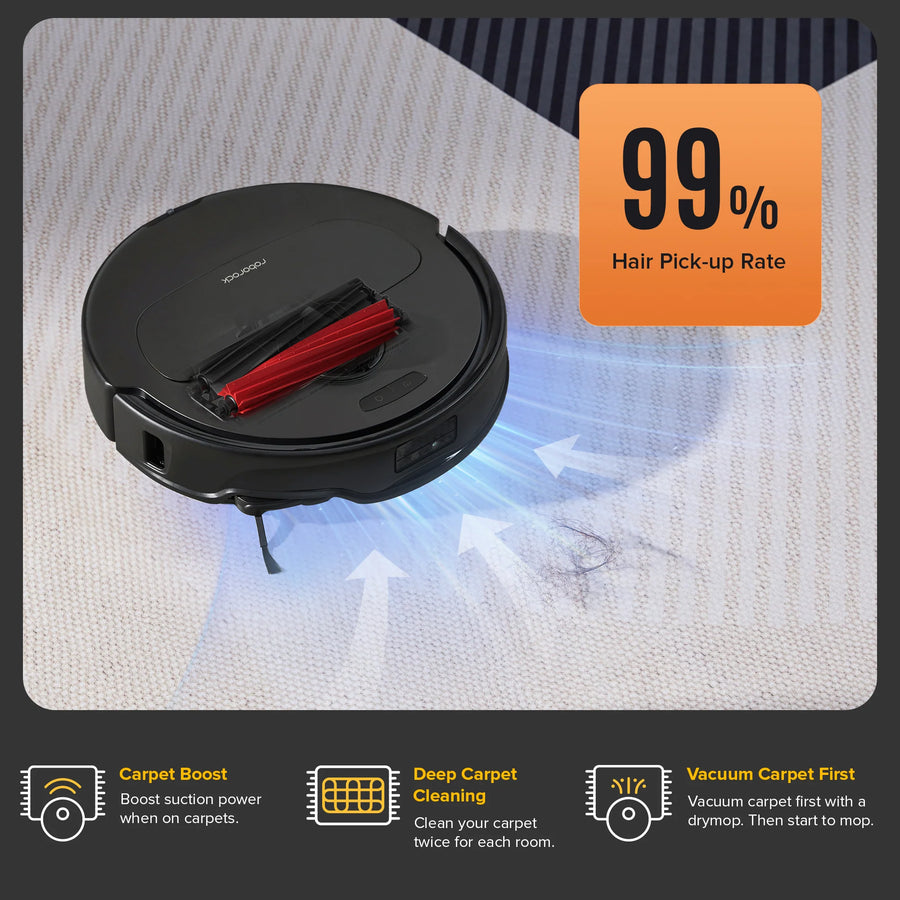 Nâng Cao Khả Năng Làm Sạch Thảm - Roborock Qrevo Master
