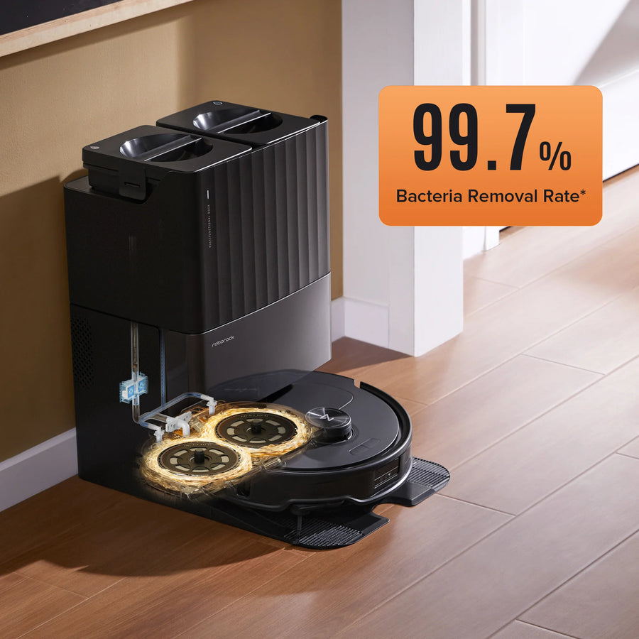 Giặt Giẻ Lau Bằng Nước Nóng - Roborock Qrevo Master