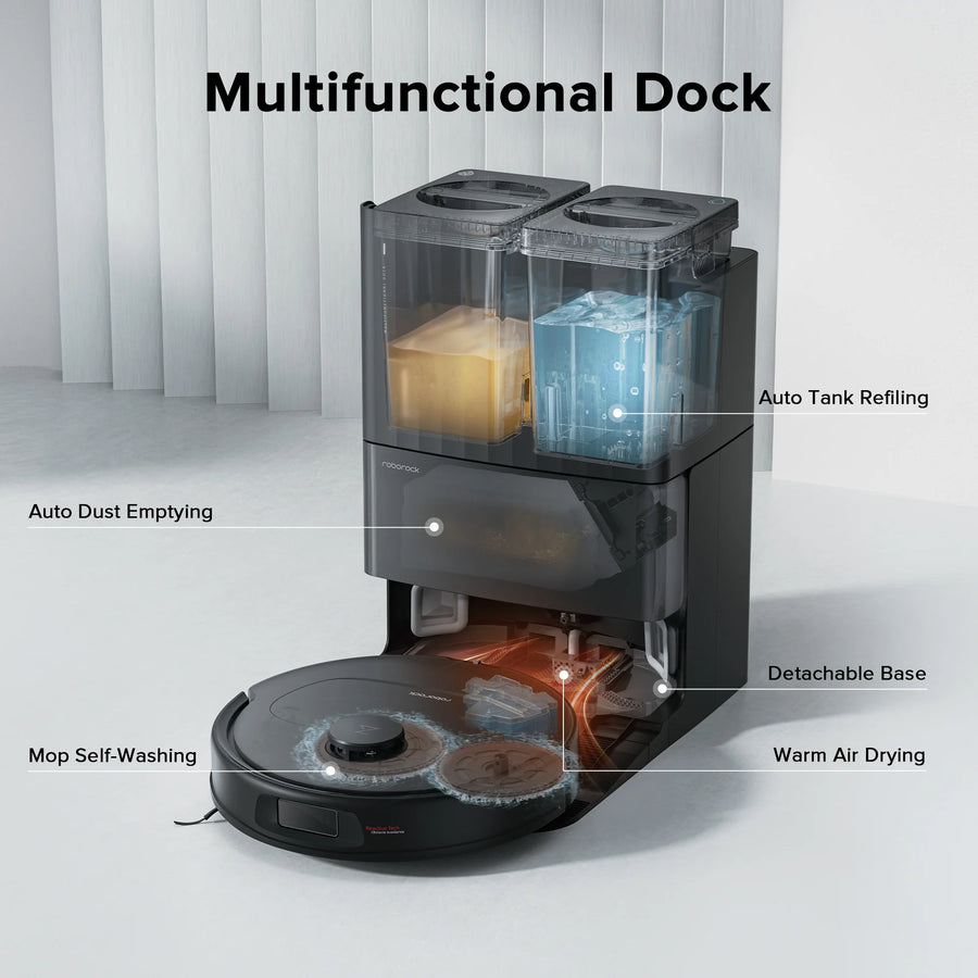Trạm Sạc Đa Chức Năng - Roborock Qrevo S