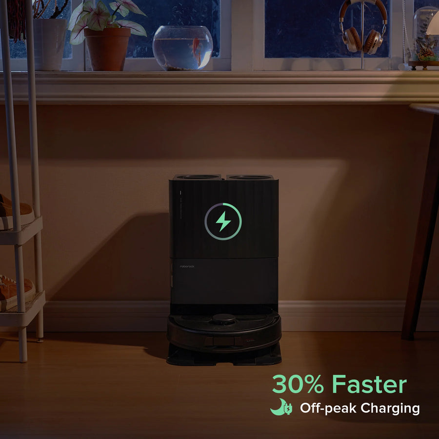 30% Sạc Nhanh Hơn - Roborock Qrevo S