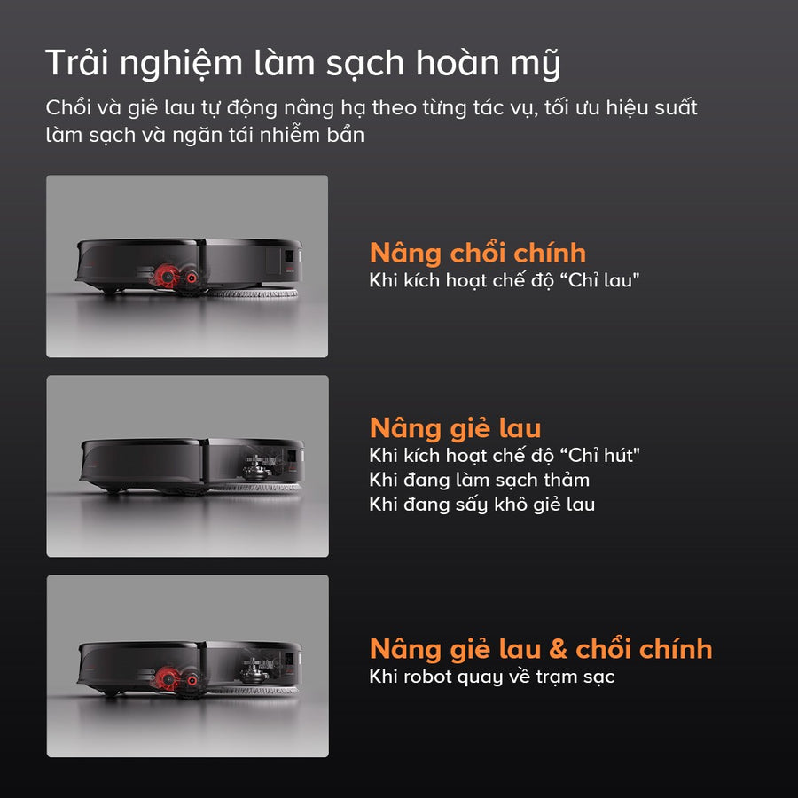 Trải nghiệm làm sạch hoàn mỹ - Roborock Qrevo Slim