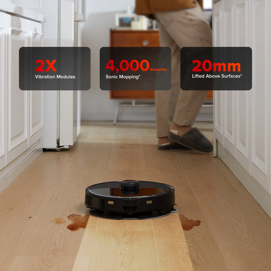Hệ Thống Lau Sàn Vibrarise 3.0 Sonic - Roborock S8 MaxV Ultra