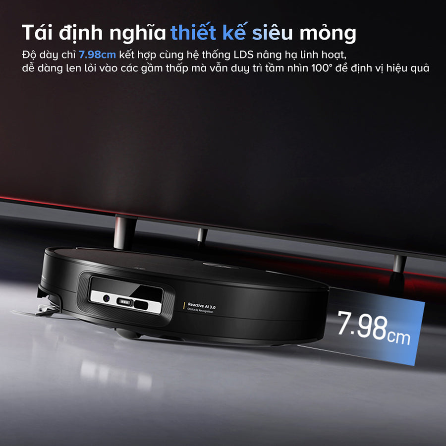 Thiết Kế Siêu Mỏng - Roborock Saros 10