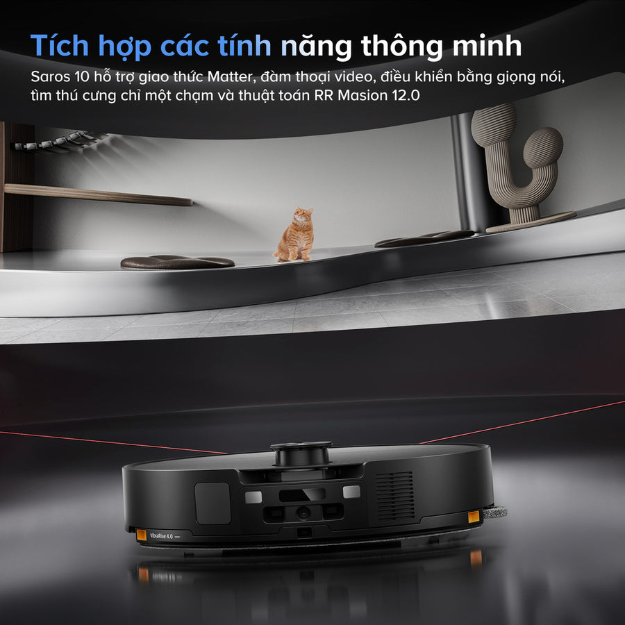 Tích Hợp Các Tính Năng Thông Minh - Roborock Saros 10