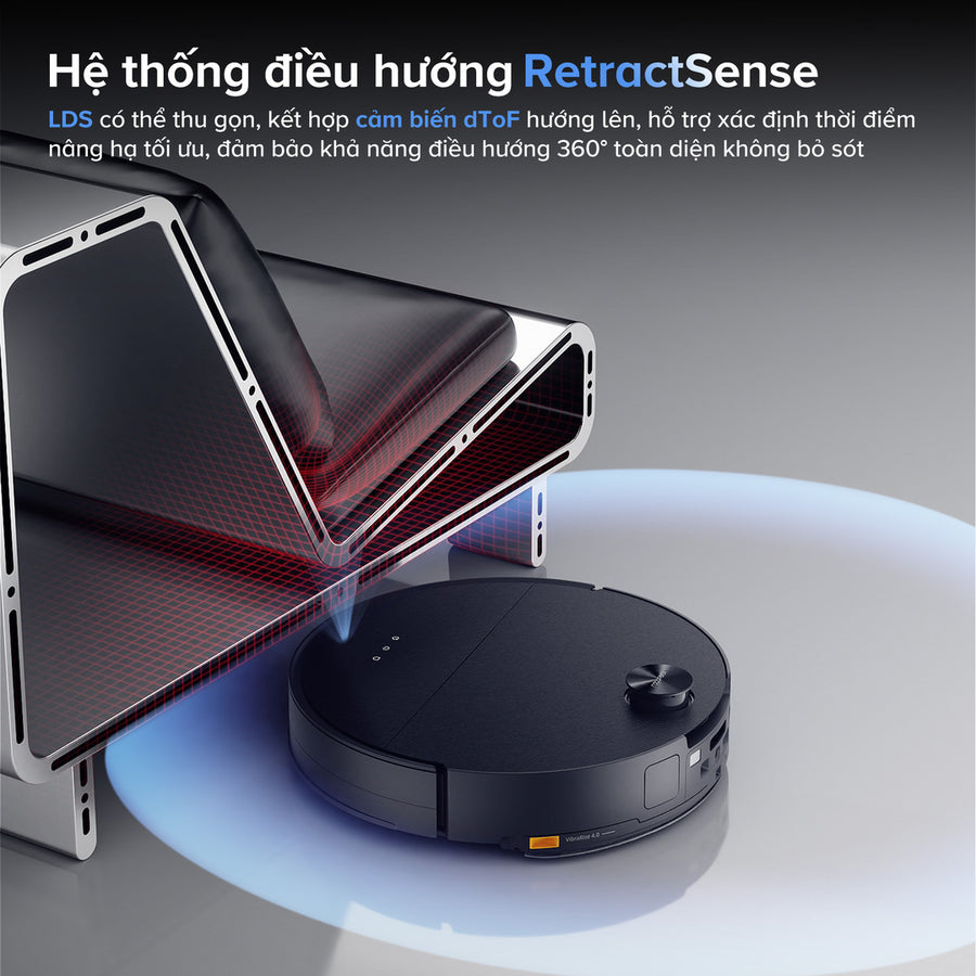 Công Nghệ Điều Hướng RetractSense - Roborock Saros 10