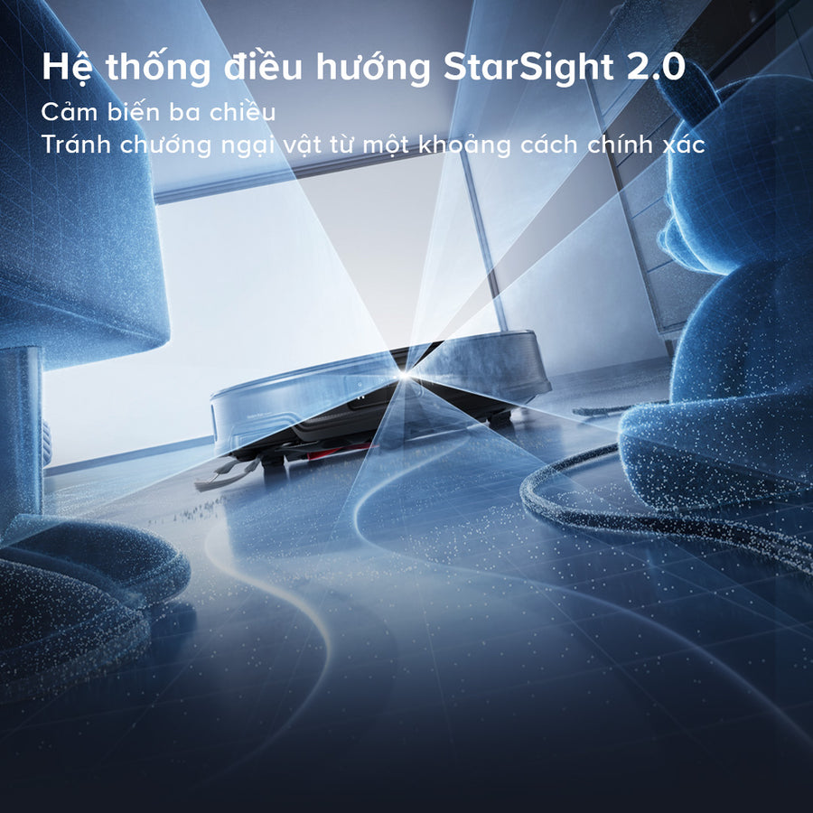 Công Nghệ StarSight™ 2.0 - Roborock Saros 10R