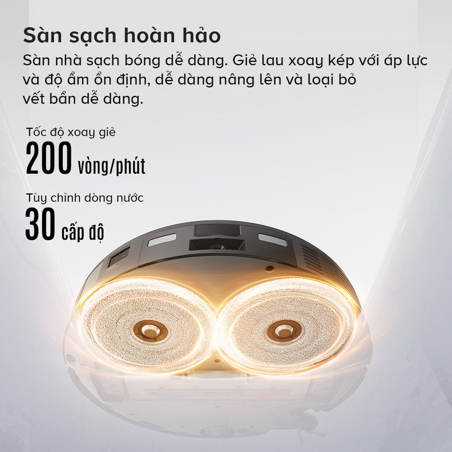Tùy Chỉnh Làm Sạch Chính Xác - Roborock Saros 10R