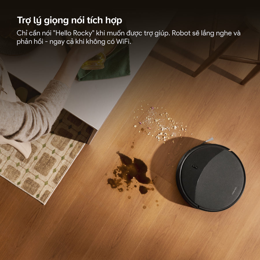 Trợ lý giọng nói tích hợp - Roborock Saros 20